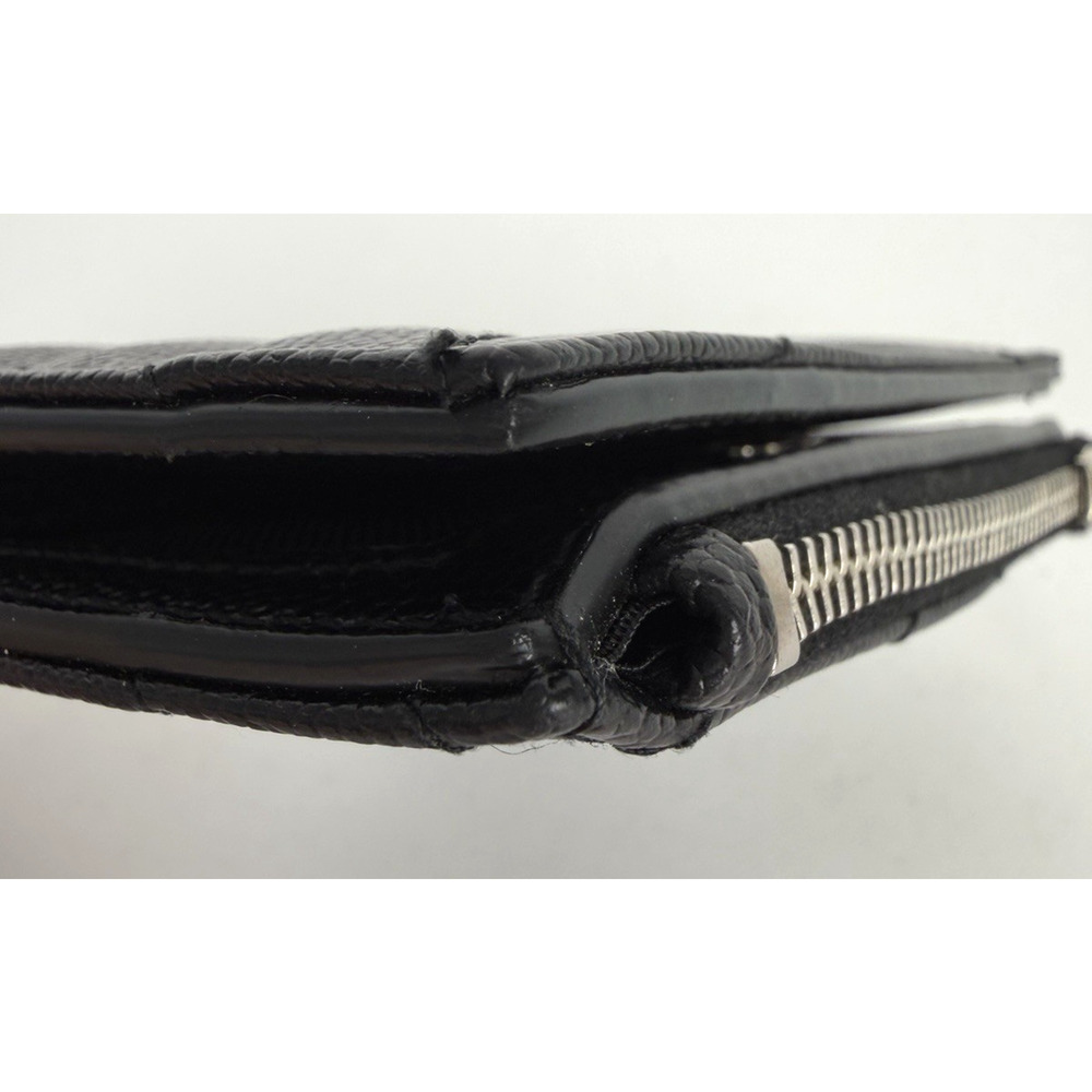 Saint Laurent Cassandre Matelasse Bifold Wallet in Black Grain de Poudre Leather - Picture 8 of 15
